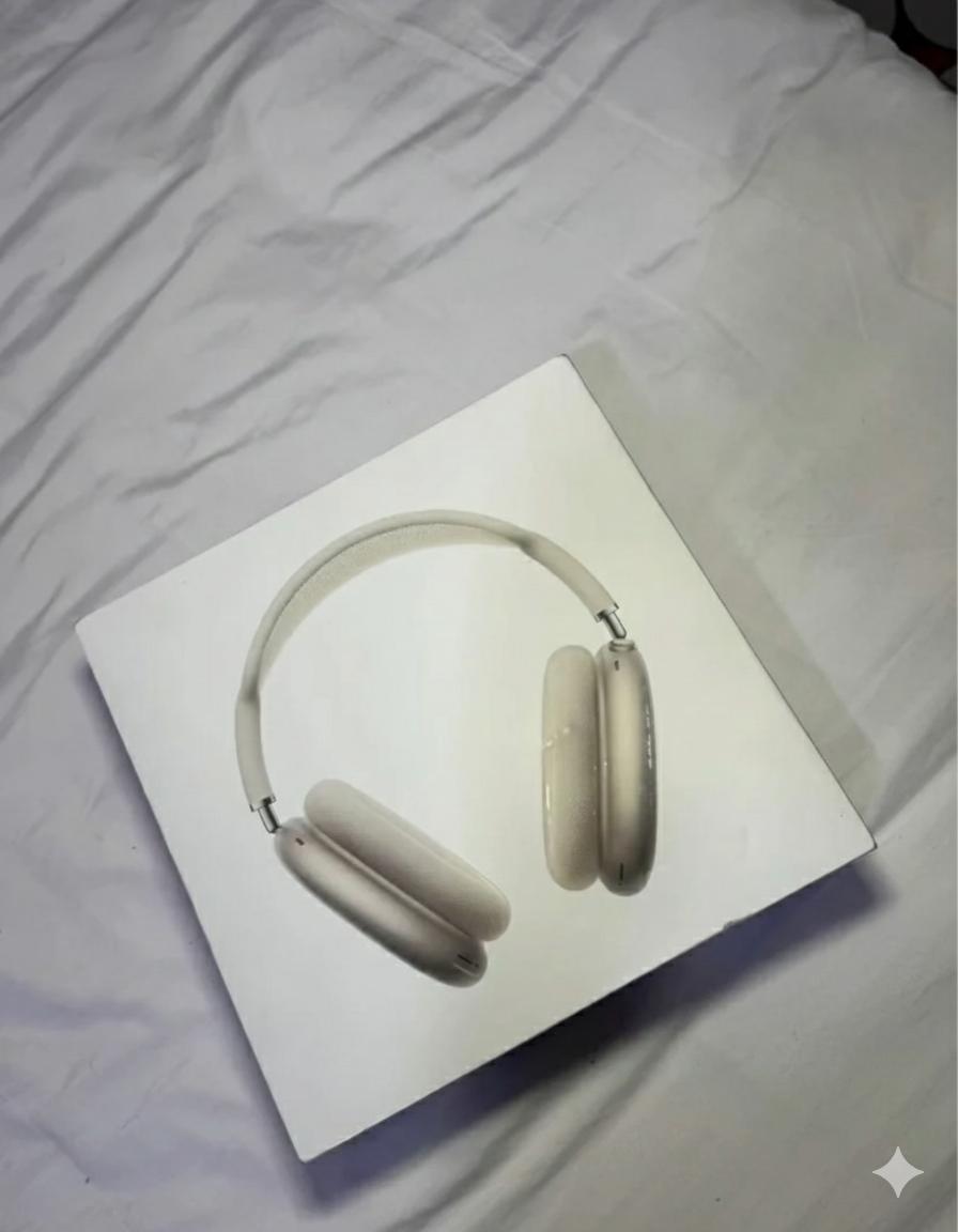Casque apple Beige