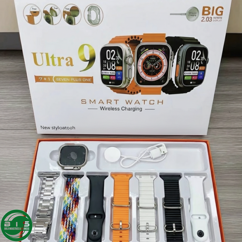 Smart Watch Ultra 9 (Série "7+1"),
